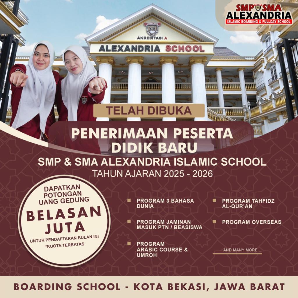 Info Pendaftaran Alexandria School