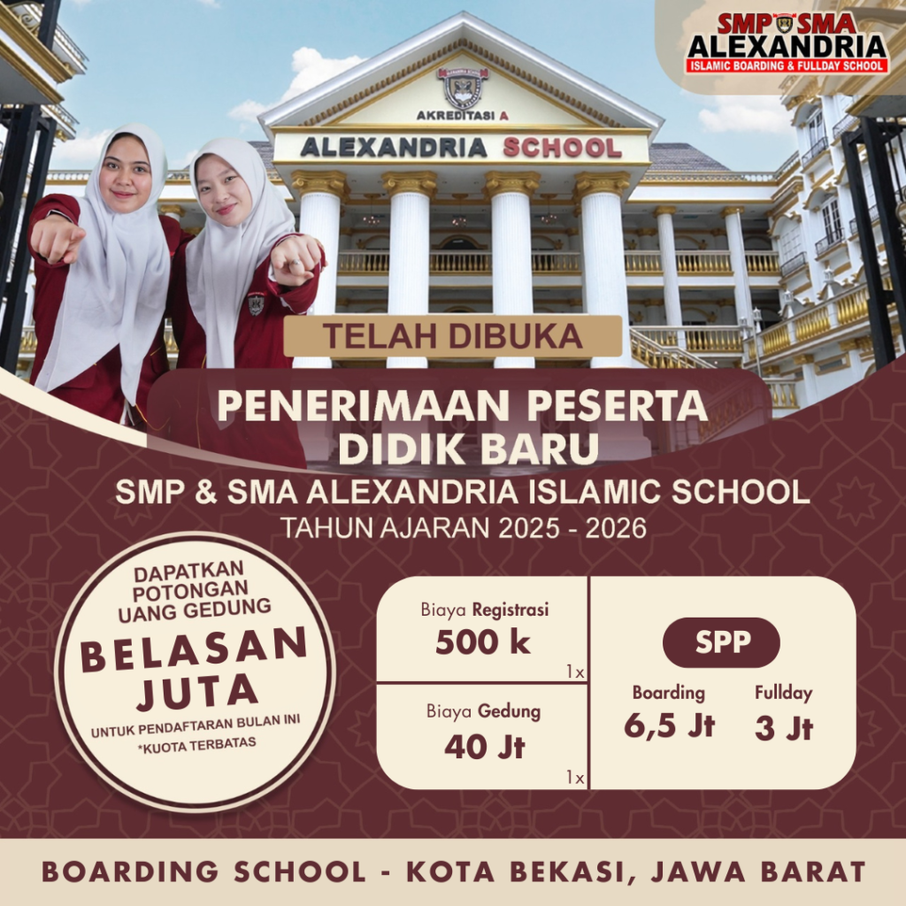 Info Pendaftaran Alexandria School